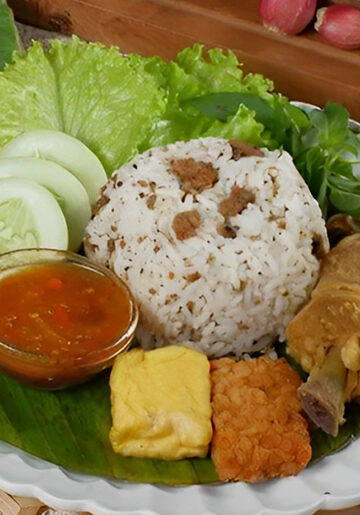 nasi tutug oncom