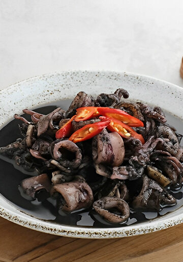 tumis cumi hitam