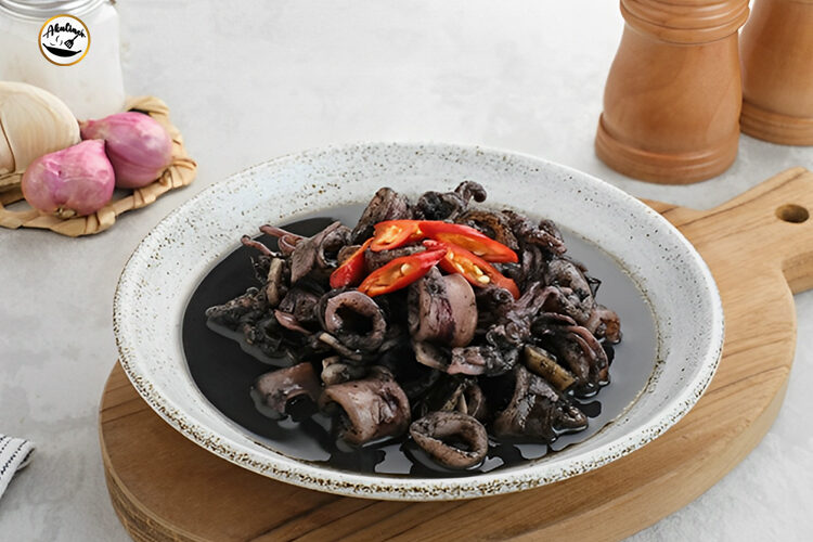 tumis cumi hitam