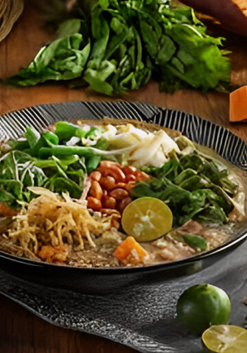 bubur pedas khas pontianak