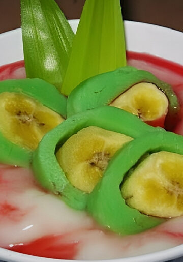es pisang hijau batam