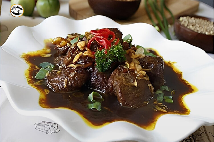 daging masak item khas jambi