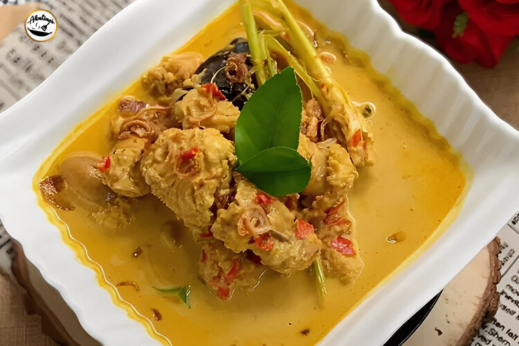telur ikan masak kuning